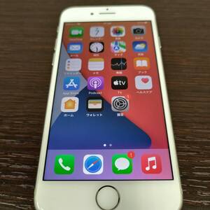 【中古】SIMフリー iPhone7 32GB シルバー MNCF2J/A バッテリー最大容量94% 利用制限〇 au版 