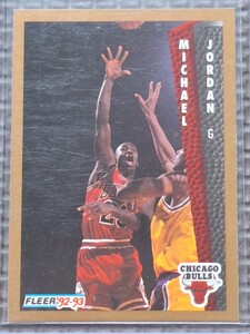 1992-93 Fleer #32 MICHAEL JORDAN Chicago Bulls