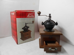 コーヒーミル　 手動式　 カリタ　Coffee Mill　 Kalita　classic mill