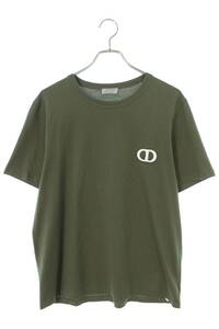 ディオール DIOR 013J600A0677 サイズ:L CDアイコン刺繍Tシャツ 中古 OM10