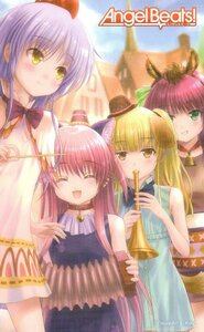 ★Angel Beats!（エンジェル ビーツ）　VisualArt’s/Key★テレカ５０度数未使用vi_76s34