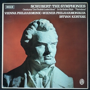 Istvan Kertesz Schubert VPO The Symphonies 5LP UK盤 D105D5 クラシック