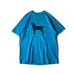 90s The Black Dog Tシャツ シングルステッチ