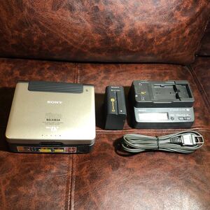 1円スタート 動作品 SONY VIDEO WALKMAN GV-D900 NTSC 充電器 AC-V700