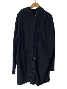 YOHJI YAMAMOTO◆regulation/REフードコート/サイズ：3/コットン/ブラック/HE-T57-079