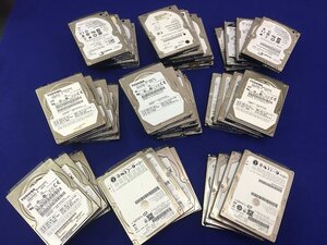 8■L4766　 △2.5インチ HDD SATA規格　40台　まとめ売り　フォーマット済　60GB～320GB