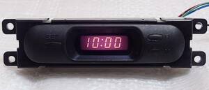 三菱純正 H58A パジェロミニ デジタル時計 時計 MR456996 作動確認済 流用 旧車 レターパック520円
