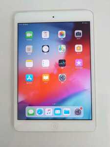 [中古] iPad mini 2 Wi-Fi+Cellular 16GB ME814J/A SIMフリー 初期化済み ホワイト タブレット