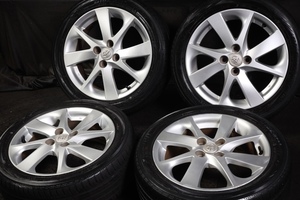 ★バリ山 195/50R16 トヨタ純正アルミ 国産YOKOHAMA BluEarth-GT AE51 2019年製 ラジアル4本セット ヤリスヴィッツ等