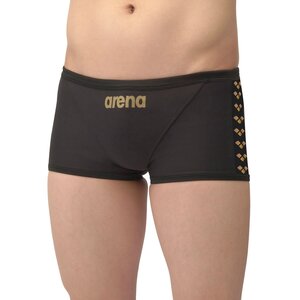 1699682-ARENA/メンズ 競泳トレーニング水着 スイムスパッツ ショートレッグ ショートボックス 練習用/L