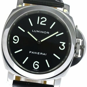 パネライ PANERAI PAM00112 ルミノールベース 手巻き メンズ _794634