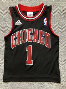 NBA BULLS デリック・ローズ ROSE #1 シカゴ・ブルズ ★adidas アディダス ベビー　ユニフォーム ジャージ ジュニア　キッズ　赤ちゃん