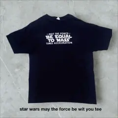 star wars may the forcebewithyouパロディTシャツ