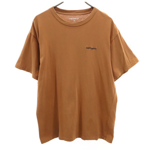 カーハート 半袖 Tシャツ M ブラウン Carhartt メンズ