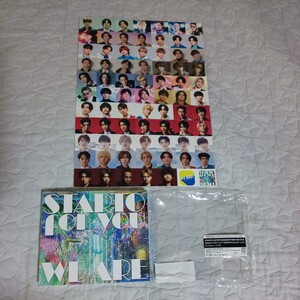 WE ARE CD DVD★NEWS SUPER EIGHT KAT-TUN Hey!Say!JUMP Kis-My-Ft2 timelesz WEST. King&Prince SixTONES Snow Man なにわ男子 Aぇ!group