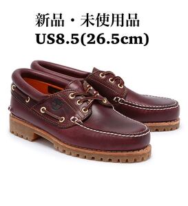 Timberland ティンバーランド 3eye スリーアイ バーガンディ モカシン US8.5