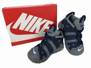 NIKE / ナイキ NIKE AIR MORE UPTEMPO エアモアアップテンポ ベビー サイズ : 13cm スニーカー ネイビー/グレー