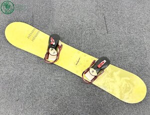 BA0700119　□BURTON バートン スノーボード FELL GOOD フィールグッド 約147cm スノボ 板 ビンディング破損あり 中古品 スキー便