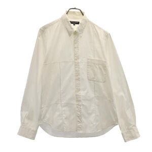 コムデギャルソンオム 2011年 長袖 ボタンダウンシャツ S ホワイト COMME des GARCONS HOMME メンズ