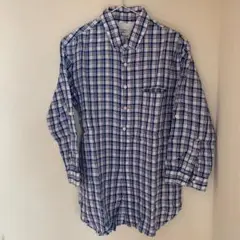 quadro クオドロ / linen check shirt