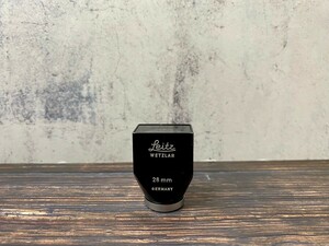 Leica 28mm Black Finder ライカ ビューファインダー メタル フィルムカメラ 用品