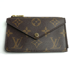 LOUIS VUITTON ルイ・ヴィトン ポルト カルト・レクト ヴェルソ カードケース ブラウン ブラック M69431 IC ユニセックス 中古 美品