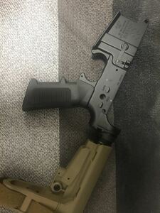 m4 ガスガン用ロアレシーバー　noveske n4 実物パーツ　m16 ar15