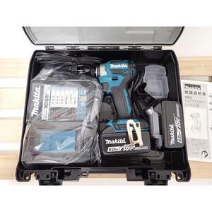 【新品】インパクトドライバ TD173DRGX ブルー 純正 バッテリ2個 18V 6.0Ah マキタ makita TD173 BL1860B 送料無料！！