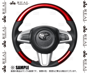 REAL レアル オリジナル (パールレッド/レッド×ブラックユーロステッチ)　キャスト　LA250S/LA260S　2015/9～ (M90-RDW-RD