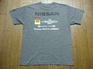 NISMO　ニスモ　NISSAN　日産　SUPER GT　半袖　Tシャツ　Dream Cube’s ADVAN Z　星野一樹　青木孝行　サイズL