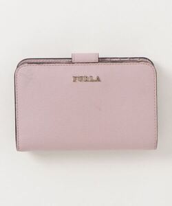 「FURLA」 ワンポイント財布 - ピンク レディース