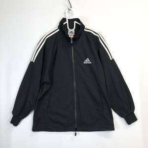 90s アディダス adidas トラックジャケット ジャージ ブラック Lサイズ JD2002