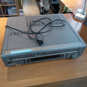 ★送料無料/同梱不可/ジャンク◇SONY WV-ST1 S-VHSハイファイ／ステレオハイエイト“ダブルビデオ” (映像機器)