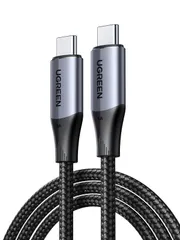 【数量限定】UGREEN USB C ケーブル 240W/5A Type C ケーブル Thunderbolt 3/USB 3.2 Gen 2対応 【4K / 60Hz映像出力】 10Gbps転送速度 タイプc ケーブル ビデオ出力 PD対応 急速充電ケーブル