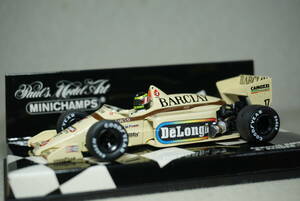 1/43 タバコデカール加工 ベルガ― MINICHAMPS Arrows A8 BMW #17 Berger 1985 F1 アロウズ アローズ BARCLAY バークレー バークレイ