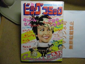 ビッグコミック 1982/9/25 S57　タイムカード-やまさき十三/あんじんさん/ゆーとぴあ/カムイ外伝/陽だまりの樹/ゴルゴ13　＜無断転載禁止＞