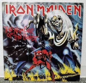 (LP) Iron Maiden The Number Of The Beast 初回限定 EMI EMS-91034 (1982)