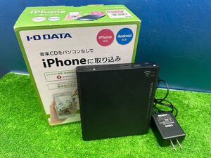 ○GW8063 I-O DATA アイ・オー・データ Wi-Fi CD取り込み CDレコーダー　CDRI-W24AI○