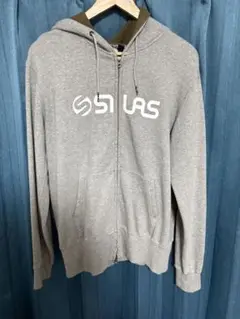 SILAS OLD LOGO ZIP HOODIE グレーM美品レア