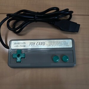  中古 希少 ELECOM JC-100 MSX用ジョイカード コントローラー 