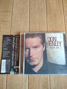 帯付き プロモ盤 廃盤 ドン・ヘンリー インサイド・ジョブ Don Henley Inside Job イーグルス The Eagles スティービー・ワンダー