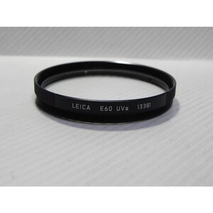 ライカ Leica 13381 [UVaフィルター E60用 ブラック]