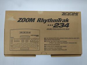 【通電確認のみ・ジャンク】ZOOM RhythmTrak…234 ACアダプター付 リズムマシーン ◆3101/西伊場店