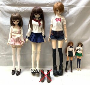 1円～ 詳細不明/おそらくドルフィードリーム 他 ドール 5体まとめ 50cm～60cm 1/3 1/6 DD 人形 VOLKS MJD【ジャンク・現状品】[31-1118-M3]