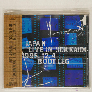 帯 国内盤 X JAPAN/LIVE IN HOKKAIDO 1995.12.4 BOOTLEG/POLYDOR POCH1676 CD □