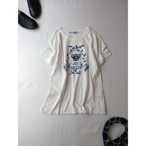 R&D.M.Co- オールドマンズテーラー EMBLEM T-SHIRT Tシャツ カットソー 半袖 トップス 白 L