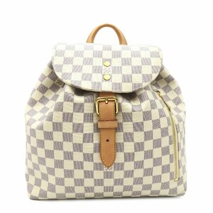 ルイ・ヴィトン スペロン リュックサック ブランドオフ LOUIS VUITTON リュックサック バックパック ダミエ・アズール 中古 レディース