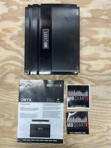 ②中古 MB QUART OA600.4 4chアンプ