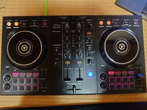 Pioneer DJ DJコントローラー DDJ-400 送料当方負担 動作確認済 おまけ付き rekordbox パイオニア