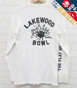 8T7992/THE FLAT HEAD LAKEWOOD BOWL 長袖サーマルTシャツ フラットヘッド